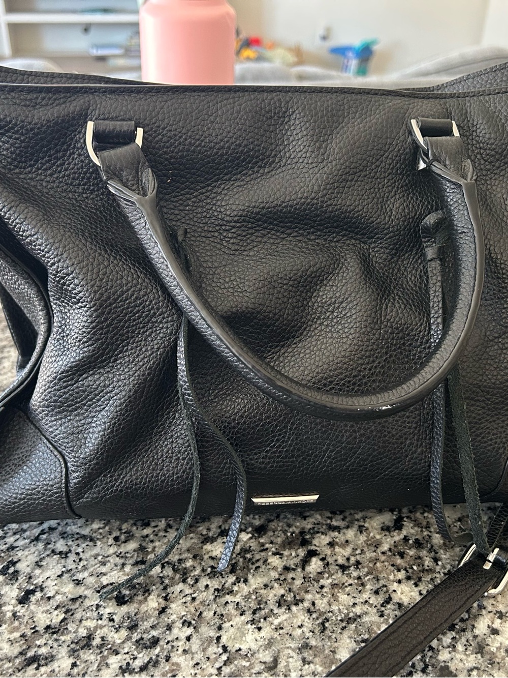 Rebecca Minkoff Black Satchel Tote Bag